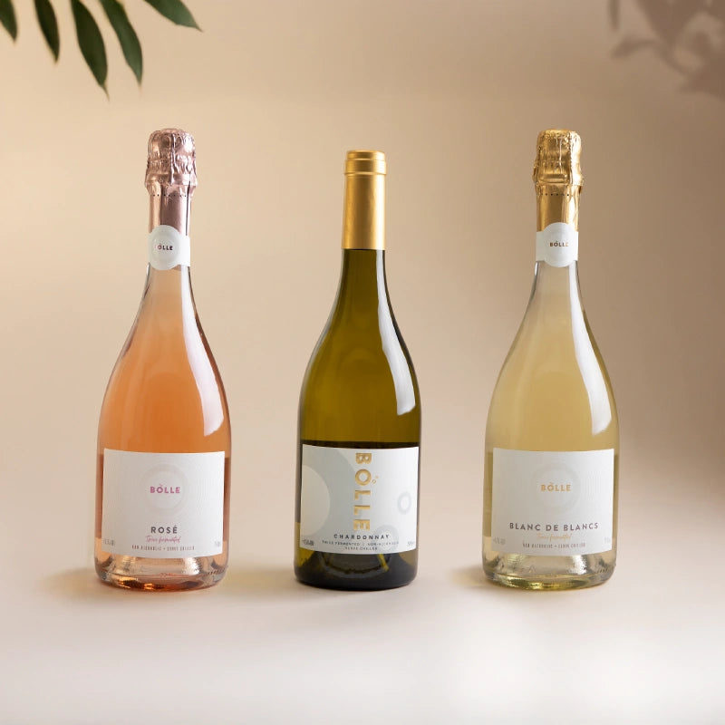 Case of Three: Rosé, Blanc de Blancs & Chardonnay